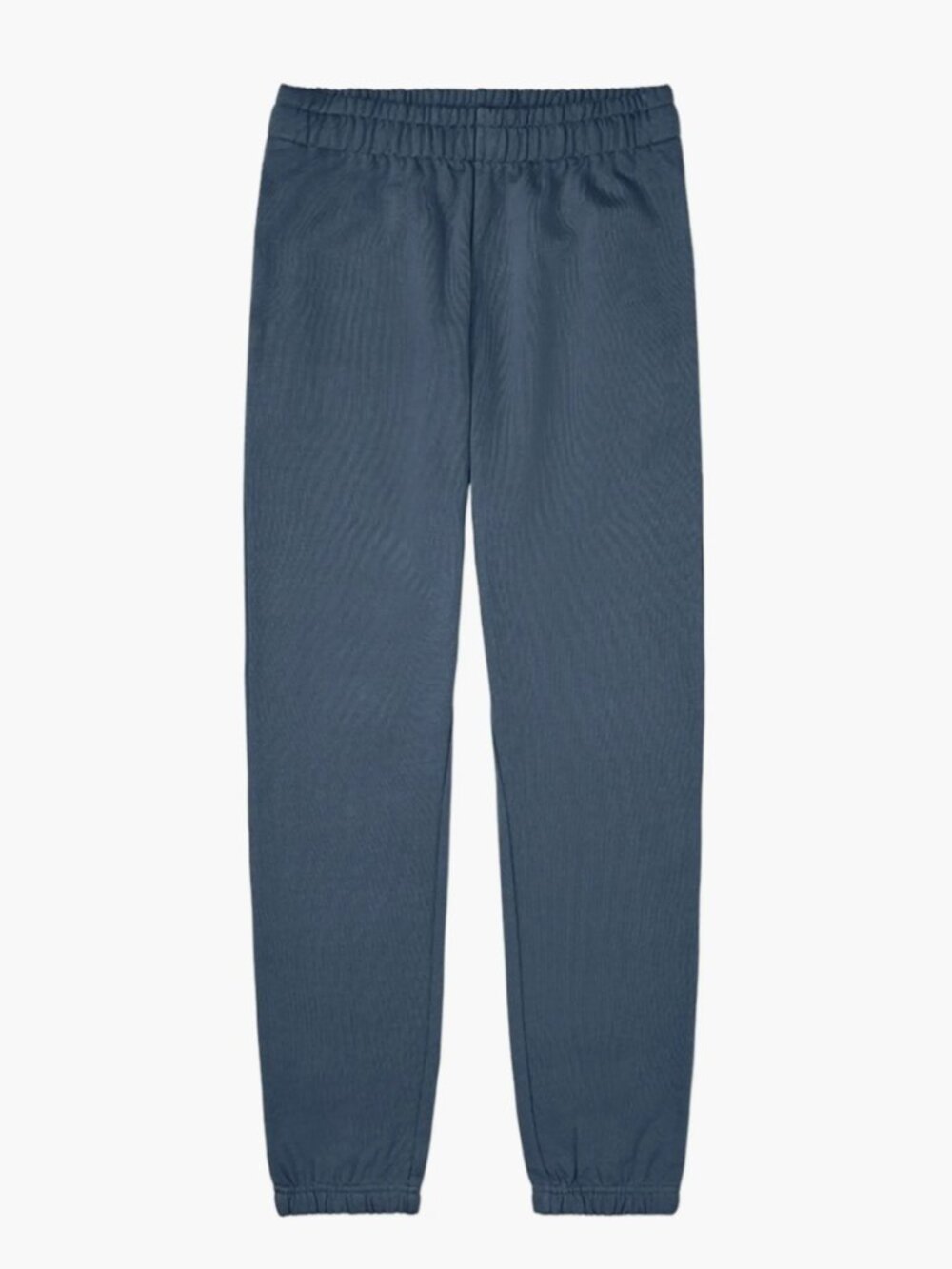 Pact Organic Brushed Fleece Sweatpants - Slate Blue - Size L - MFS